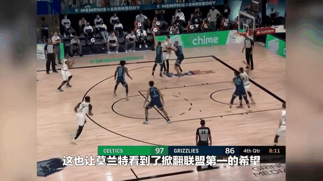 凯尔特人碾压爵士，莫兰特统治全场的简单介绍